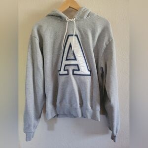 Good American "A" Initial Oversize Hooded Sweatshirt Size: Good American 2 (Med)